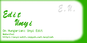 edit unyi business card